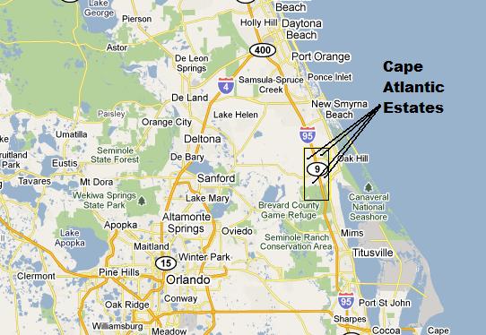 Cape Atlantic Estates Map