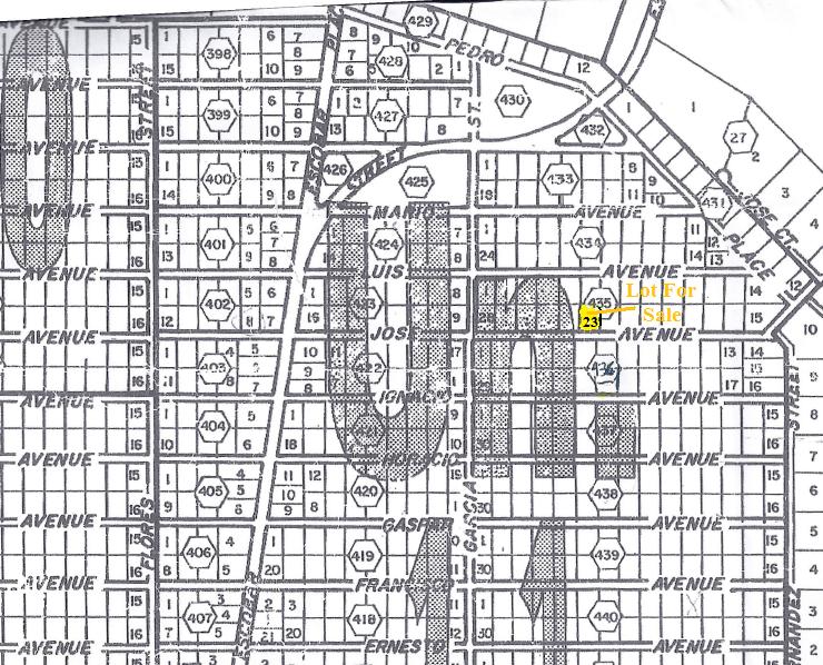 Rio Grande Estates Unit 11 For Sale Plat Map