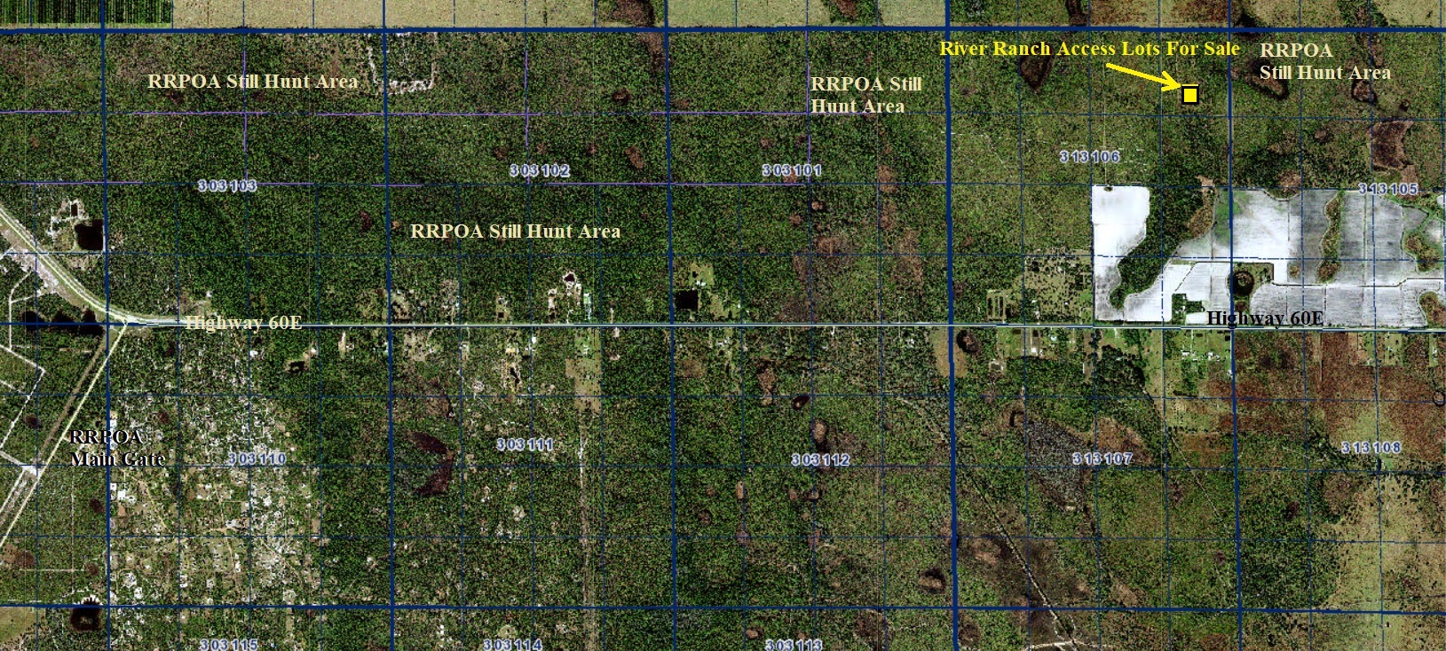 River Ranch Acres RRPOA still hunt access lots