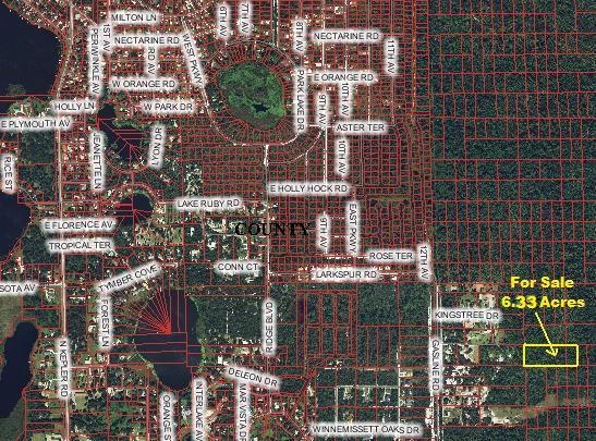DeLand FL 6.33 Acres for sale